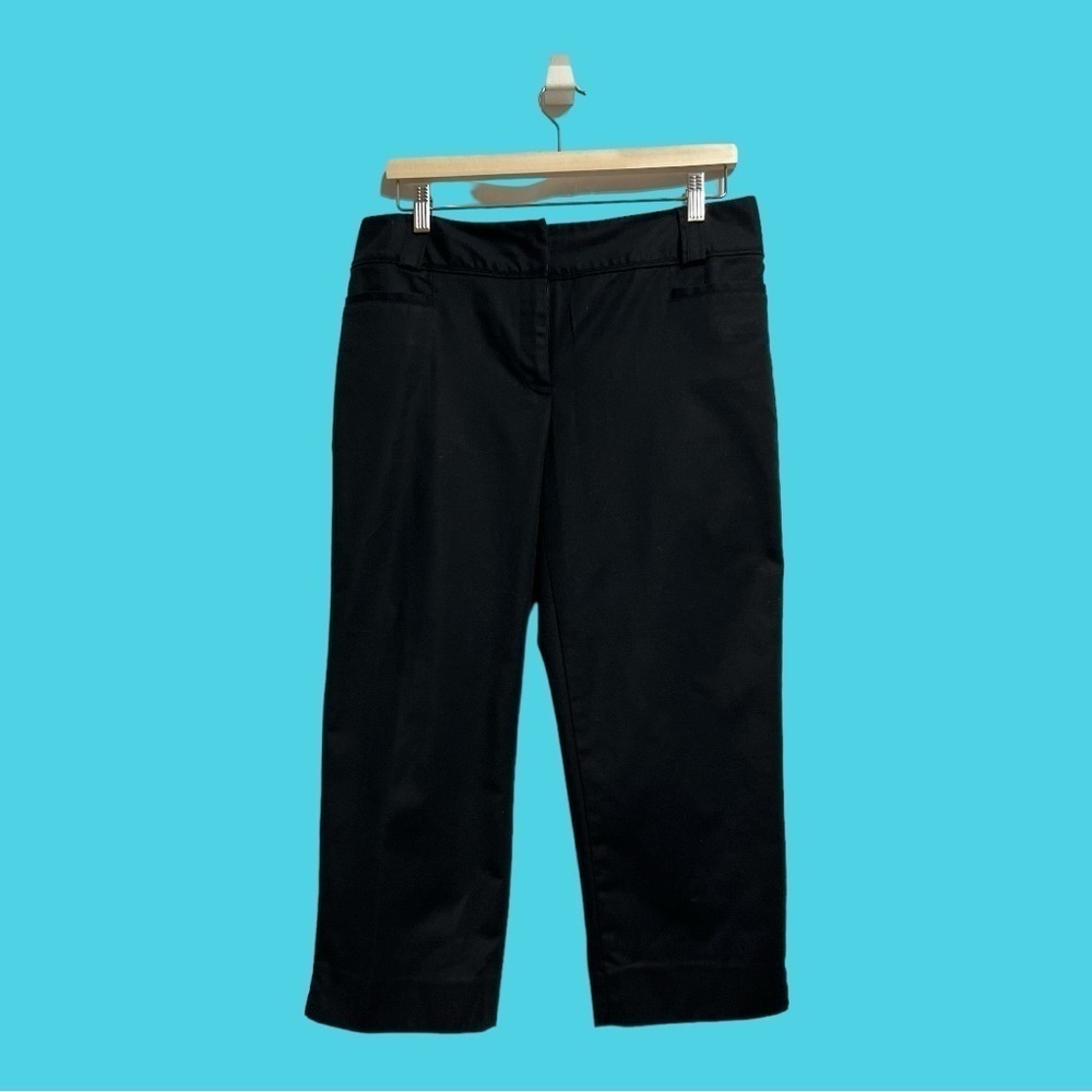 Apt9 Maxwell Cropped Black Pants Size 8